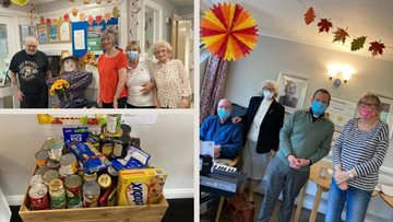 Residents at Newton Aycliffe care home enjoy harvest celebrations